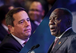 DA leader John Steenhuisen and president Cyril Ramaphosa made headlines in this weeks news. 