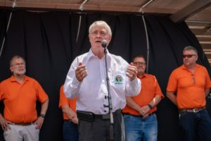 Pieter Groenewald, leader of the Vryheidsfront Plus